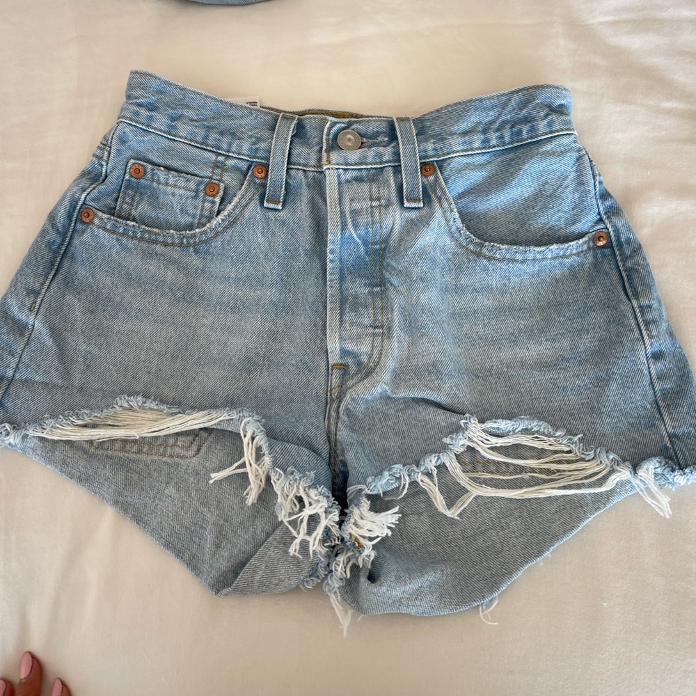 501 Levi Jean Shorts